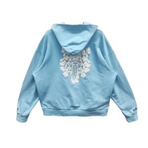 Chrome Hearts Art Basel Dagger Babyblue Pullover Hoodie