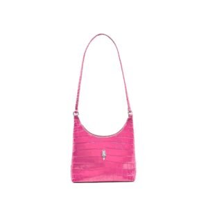 Chrome Hearts Extremely Rare Alligator Skin Pink Viv Bag