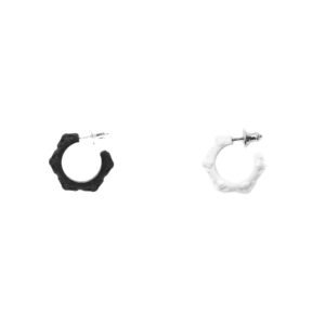 Chrome Hearts Resin SBT Cross Earring Hoop