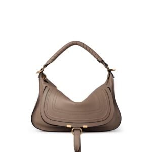 Small Marcie Shoulder Bag in Soft Leather