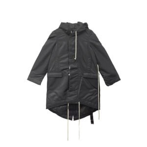 RICK OWENS DRKSHDW Women's Fshtail Cotton Hooded Parka